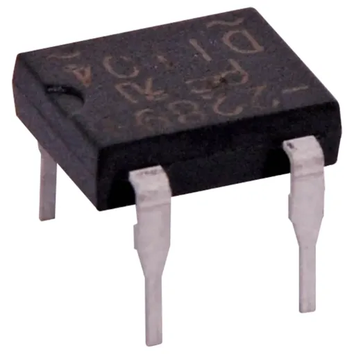 Rectifier Diode Bridges DI104 400V 1 Amp, Plastic DIL
