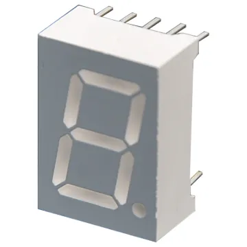 7 Segment Display 0.5" Display C/Anode.
 5mcd per segment