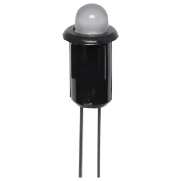 5mm Blue LED with plastic bezel