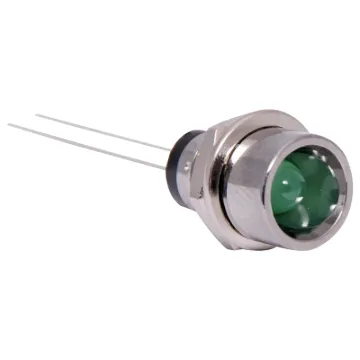 Mounting hole: 8mm.
Forward current mA: 20
Typical voltage: 3
Max voltage: 3.2
Angle: 50
mcd: 40