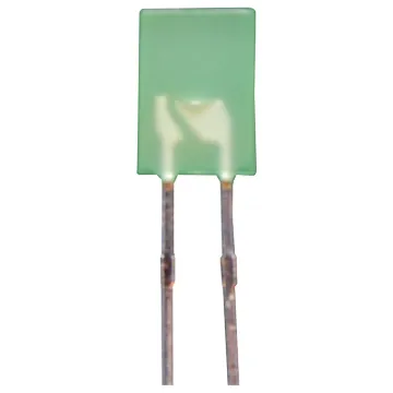 Rectangular Led 5 x 2mm Green

Viewing Angle: 125 degrees
Brightness: 7mcd
Voltage Typical: 2.2V
Voltage Max: 2.6V
Current: 30mA
Current Peak: 150mA