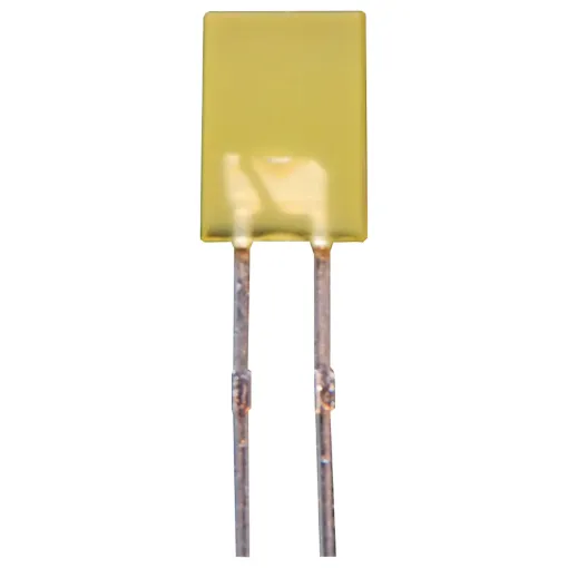 Rectangular Led 5 x 2mm Yellow

Viewing Angle: 125 degrees
Brightness: 5mcd
Voltage Typical: 2.1V
Voltage Max: 2.6V
Current: 30mA
Current Peak: 150mA