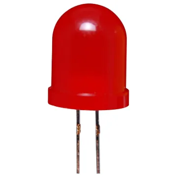 10mm Led Red
Viewing Angle: 60 degrees
Brightness: 200mcd
Voltage Typical: 2V
Voltage Max: 2.6V
Current: 30mA
Current Peak: 150mA