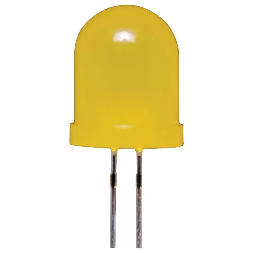 10mm Led Yellow

Viewing Angle: 50 degrees
Brightness: 80mcd
Voltage Typical: 2.1V
Voltage Max: 2.6V
Current: 30mA
Current Peak: 150mA