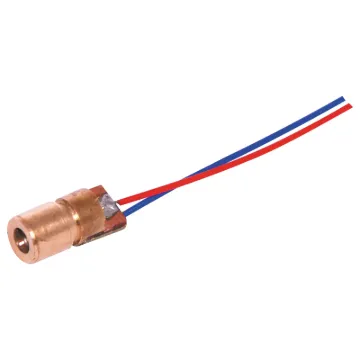 A mini 1mW red laser diode with 650nm wavelength.   2.3V forward voltage. 35mA forward current. Fitted with 100mm flyleads.