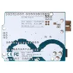 A microcontroller board based on the ATmega328. It has 14 digital input/output pins (of which 6 can be used as PWM outputs), 6 analog inputs, a 16MHz crystal oscillator, a USB connection, a power jack, an ICSP header, and a reset button. It contains everything needed to support the microcontroller; simply connect it to a computer with a USB cable.