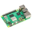 The Raspberry Pi 5 4GB single board computer.  The bandwidth speed and performance of the new Raspberry Pi 5 is a step up from earlier models.