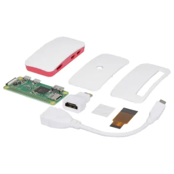 1GHz, single-core CPU - 512MB RAM - Mini-HDMI port - Micro-USB On-The-Go port - Micro-USB power
- HAT-compatible 40-pin header - Composite video and reset headers - CSI camera connector - 802.11n wireless LAN - Bluetooth 4.0