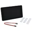 The 7" Touchscreen Monitor for Raspberry Pi gives users the ability to create all-in-one, integrated projects such as tablets, infotainment systems and embedded projects. The 800 x 480 display connects via an adapter board.