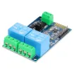A combined relay and control board with the ability to switch on and off connected loads using an App on your phone via Bluetooth. The eWeLink app offers seamless power switching using your device when in range of the relay board (typically 10m).