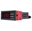 The STC-1000 temperature controller is a self contained heating / cooling controller that operates on 12VDC and controls either AC or DC loads up to 10A max current.