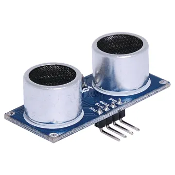 An affordable proximity/distance sensor that can be used for object avoidance in various applications from robotics to car parking. The module has integral ultrasonic transmitters, receiver and control circuit and is for use in conjunction with Arduino boards.
Working Voltage: DC 5V
Output : 5V 
Static Current: 2mA
Detection Distance : 20 ~ 450