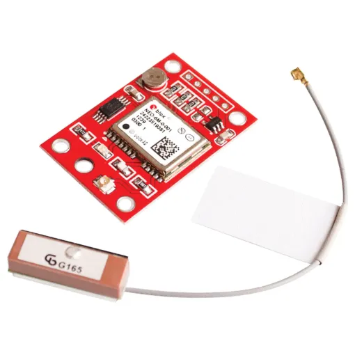 Add GPS location to your Arduino/Pi project, aircraft or drone. 3.3/5V input. Includes 6x20mm ceramic antenna.