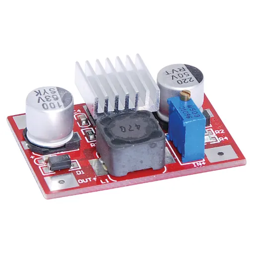 A converter module allowing a low input voltage to be increased to a higher output voltage. Input 3.5-35V DC. Output 5-52V DC. Ideal for powering higher voltage devices from a typical 5V microcontroller platform. 3A continuous current. Size:󈍌L x 38W x 14Hmm.