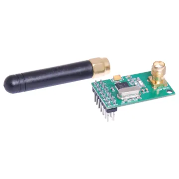 A 433-915MHz ISM band transceiver designed for use over distances up to 1000m. It is ideal for low power wireless communications between devices. 3.3V input. Note: when using, ensure you select a legal frequency for use in Australia. See ACMA website for more info.