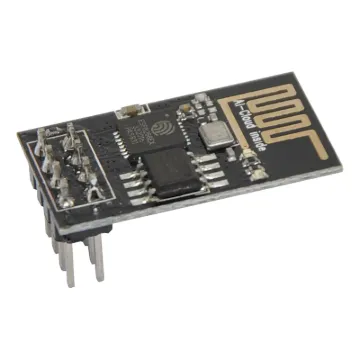 ESP8266 ESP-01 802.11b/g/n serial to WiFi Module can give any microcontroller access to your WiFi network.  A cost effective and easy to use WiFi add on for your project. Integrated TCP/IP protocol stack. 3.3V input.