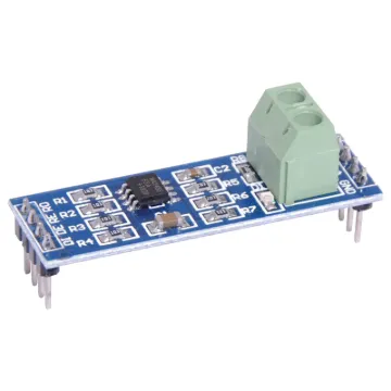 A TTL to RS485 breakout module for connecting an Arduino or similar microcontroller to RS485 equipped devices. 5V input. 44L x 14Wmm.