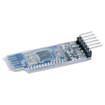 This small size Bluetooth 4.0 TTL transceiver module allows your project to communicate with other bluetooth equipped devices. Can be set as slave or master. Low standby current. 60m range. Inbuilt antenna. 3.6-6V input.  45L x 17Wmm.