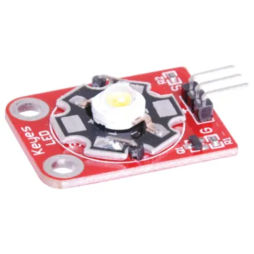 A high power 3W white star LED with 200 lumen light output. 5V input. 30L x 23Wmm.