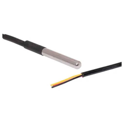 Temperature Probe using original DS18B20 temperature sensor chip
High quality stainless steel pipe anti-rust waterproof package
Stainless steel housing -55&ordmC&ndash +125&ordmC