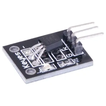Utilises the DS18B20 temp sensor for 0.5&degC accurate readings over -55&degC to 125&degC range. User definable alarm setting.  3-5V input. 30L x 23Wmm.
