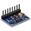 Add the power of orientation to your next project with this  triple-axis accelerometer/magnetometer compass module.