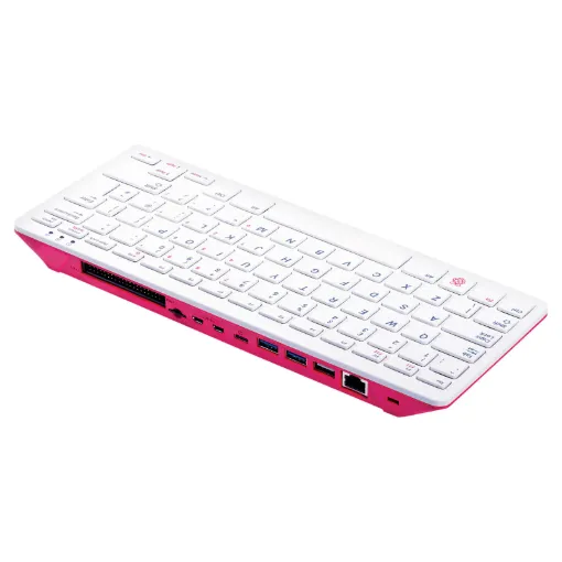 The Raspberry Pi 400 is a complete computer built into a keyboard case. It’s neat, portable design makes it ideal for education environments. With all the same features as the Raspberry Pi 4, it’s a powerful computing platform for work, education and play! Rear panel provides access to all ports including the GPIO header. This is a standalone versi