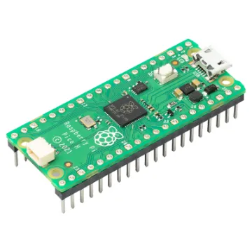 Raspberry Pi Pico is a tiny, fast, and versatile board built using RP2040, a brand new microcontroller chip designed by Raspberry Pi in the UK.