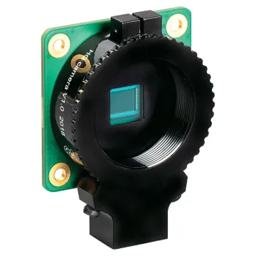 The latest Raspberry Pi camera now with support for C/CS mount lenses so you can set your camera to whichever focal length you desire. 12.3 megapixel Sony® sensor. Ideal for home surveillance and monitoring projects.