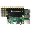 The Pi Cap is an addon board for the Raspberry Pi A+, B+, 2 B, 3 B and Zero. It features a dedicated capacitive sensing IC, 3.5mm stereo audio output, push switch, RGB LED and prototyping area
