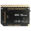 The Touch Board is a microcontroller board with dedicated capacitive touch and MP3 decoder ICs. It has a headphone socket and micro SD card holder (for file storage), as well as having 12 capacitive touch electrodes. It is based around the ATmega32U4 and runs at 16MHz from 5V. It has a micro USB connector, a JST connector for an external lithium po