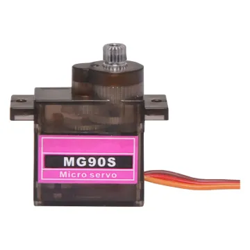 This servo motor is a micro size 180 degree analog servo with metal gears and robust construction. This motor works well for basic servo experimentation and can be used in applications where small size is a virtue and that don't require a huge amount of torque, but they are still pretty strong.