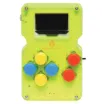 In this kit, we provide the hardware of the DIY game console. You can design your own game code, upload and play!