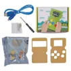 In this kit, we provide the hardware of the DIY game console. You can design your own game code, upload and play!