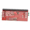 Connects to a 16x2 LCD module allowing you to drive the screen from just 2 IO pins on an Arduino development board. 5V input. Supports I2C protocol.