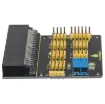 This sensor connection shield allows you to breakout all digital and analog interfaces plus adds I2C serial port and SPI comms interfaces.