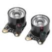 Ideal for adding nigh vision to a pi camera or other surveillance or monitoring application. Provides 3W of infra red light. Requires 5V DC input. Sold in a pair.