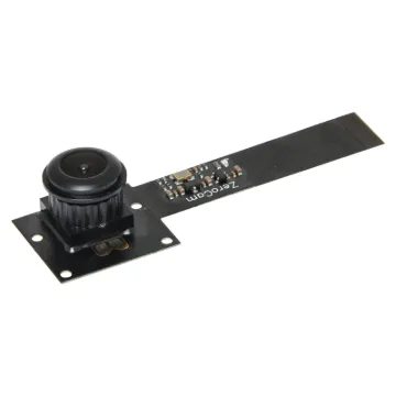 This Raspberry Pi 5MP Fisheye Camera Module is a compact camera module to suit the Raspberry Pi. This module offers 5MP resolution with a fish eye lens. It allows your Pi to record 1080p HD video at 30fs. 2592x1944 still shot. Suitable for use in time lapse, CCTV monitoring, web cam applications etc.