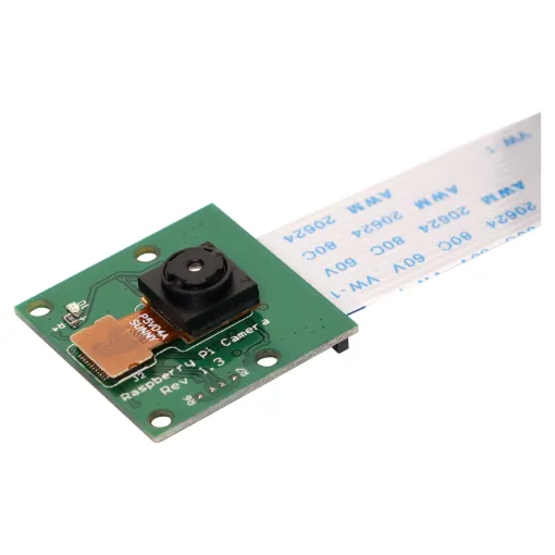 This camera module has been designed to be used with raspberry pi boards