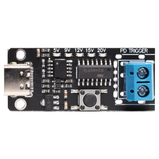 USB-C Fast Charge Trigger Board Module PD/QC 5A - Altronics