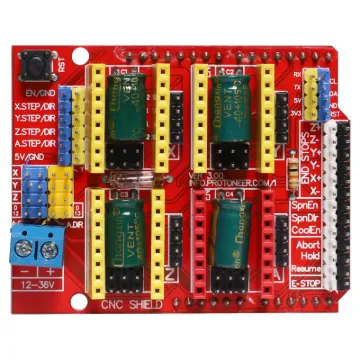This expansion board as a driver expansion board, can be used for engraving machines, 3D printers.