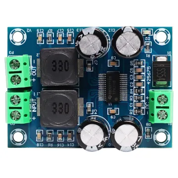 The TPA3118 60W Mono Digital Audio Power Amplifier Board is a high-performance audio amplifier designed for applications requiring compact size, low resistance, and high power output.