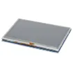 A 800 x 480 touchscreen for Raspberry Pi that supports standard HDMI interface input, compatible with and can be directly connected to Raspberry Pi (3rd, 2nd, and 1st generation).