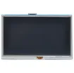 A 800 x 480 touchscreen for Raspberry Pi that supports standard HDMI interface input, compatible with and can be directly connected to Raspberry Pi (3rd, 2nd, and 1st generation).