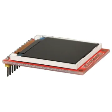 This Color TFT LCD display has 128 x 128 resolution and 262 color. It uses SPI interface to communicate with controller such Arduino, it is the best upgrading of the Nokia5110.
