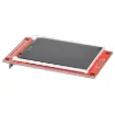 A compact 2.2 inch serial controlled TFT LCD screen for Arduino and related open source projects. Provides a crisp clear 240 x 320 resolution display with 262K colour depth. Great for electronic projects requiring a small, easy to read graphical display screen.
