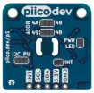 The PiicoDev Precision Temperature Sensor features a low-power, high precision TMP117 with 16-bit resolution and an accuracy of ±0.1°C (across -20°C to +50°C) with no calibration required.