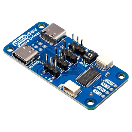 With this new servo driver users will be able to add the power of motion to projects.