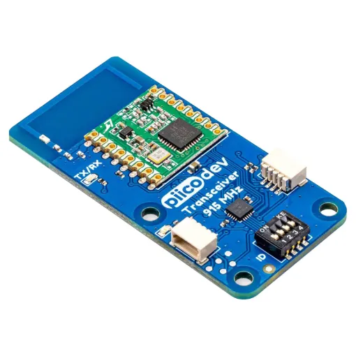 With this Transceiver users can unlock some very cool capabilities like collecting data from some distant sensor, or remote-controlling hardware.