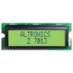 This compact LCD module has 96 inbuilt ASCII characters as well as 92 special letters and 8 custom characters, which can be displayed on a 16 character by 2 line screen. The module will hold the current input on the display using its own built in memory,